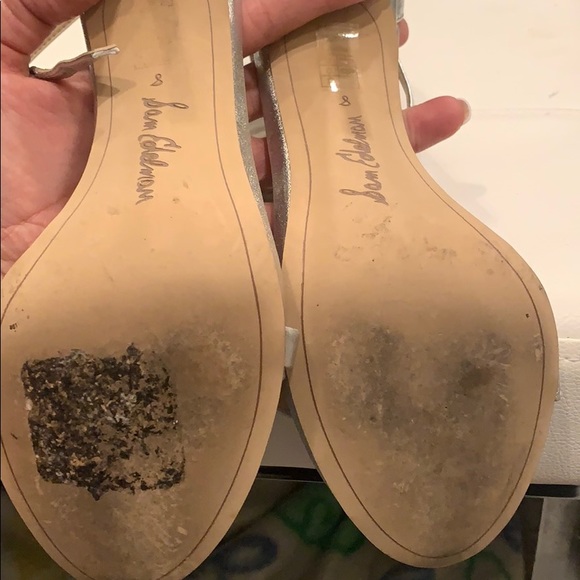 Sam Edelman stilettos - size 8 silver - Picture 12 of 12
